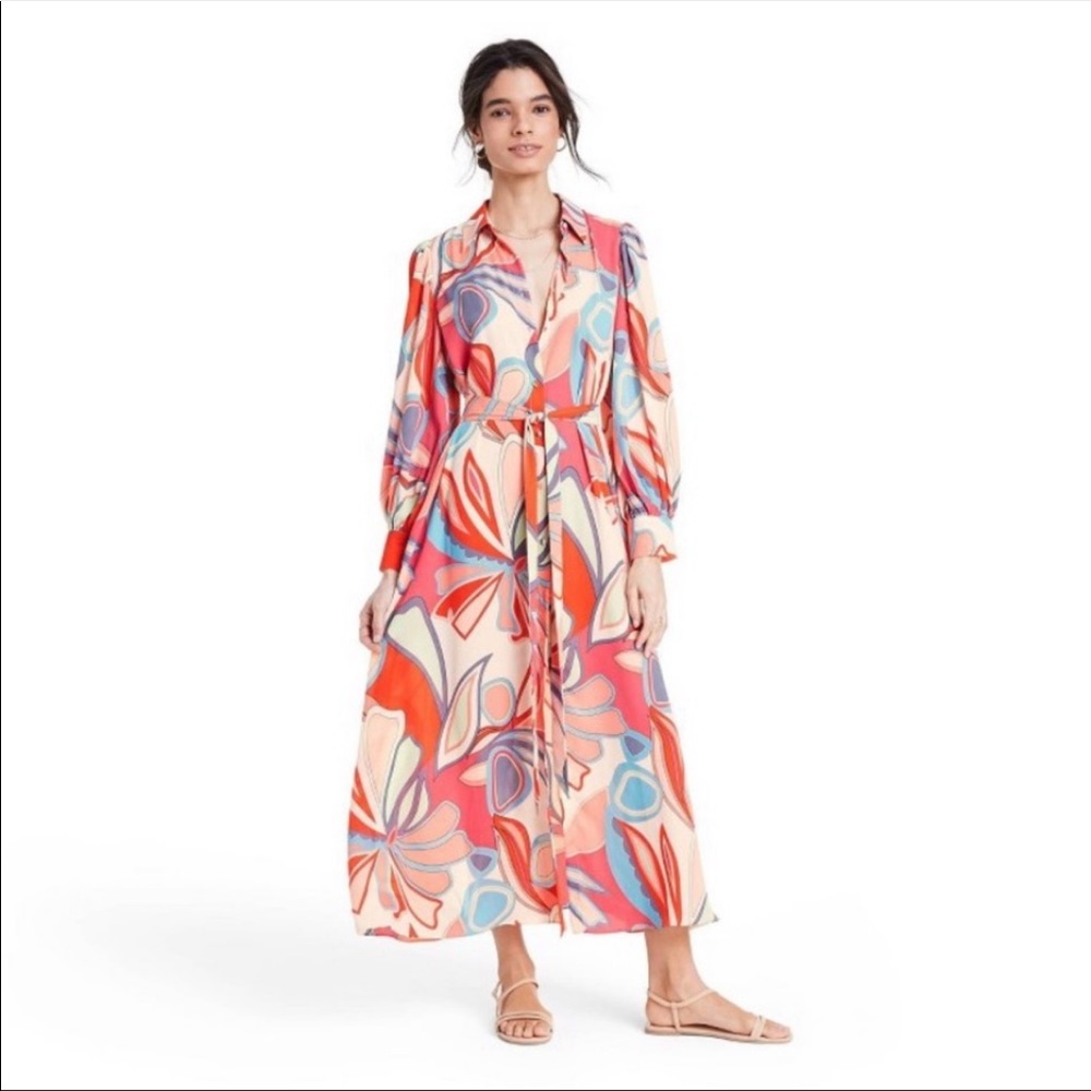 Alexis X Target Floral Robe Dress NWT